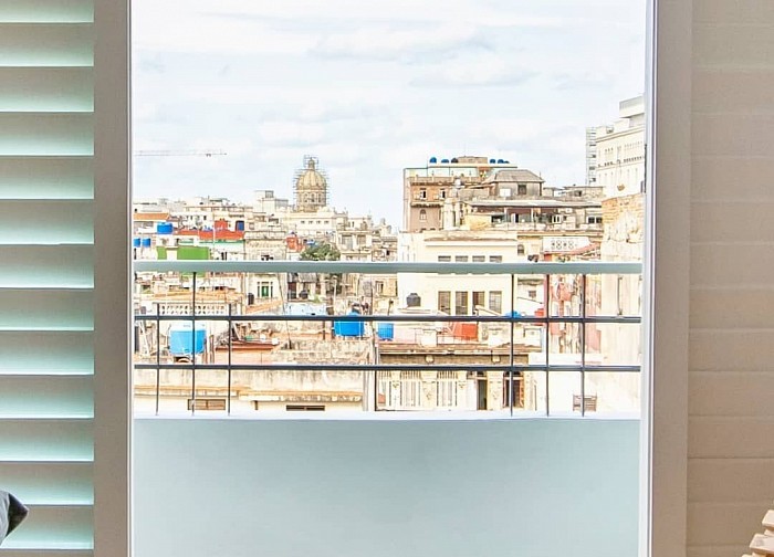 Vista desde el balcón